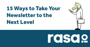 rasa.io 15 ways to take your newsletter to the next level