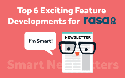 Top 6 Exciting Feature Developments for rasa.io Smart Newsletters
