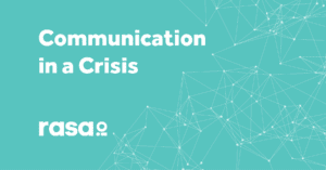 communication in a crisis with rasa.io