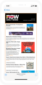 ASAE Mobile newsletter view