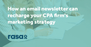 CPA recharge marketing strategy with email newsletter rasa.io