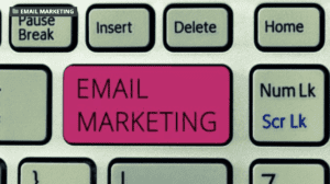 email marketing keyboard
