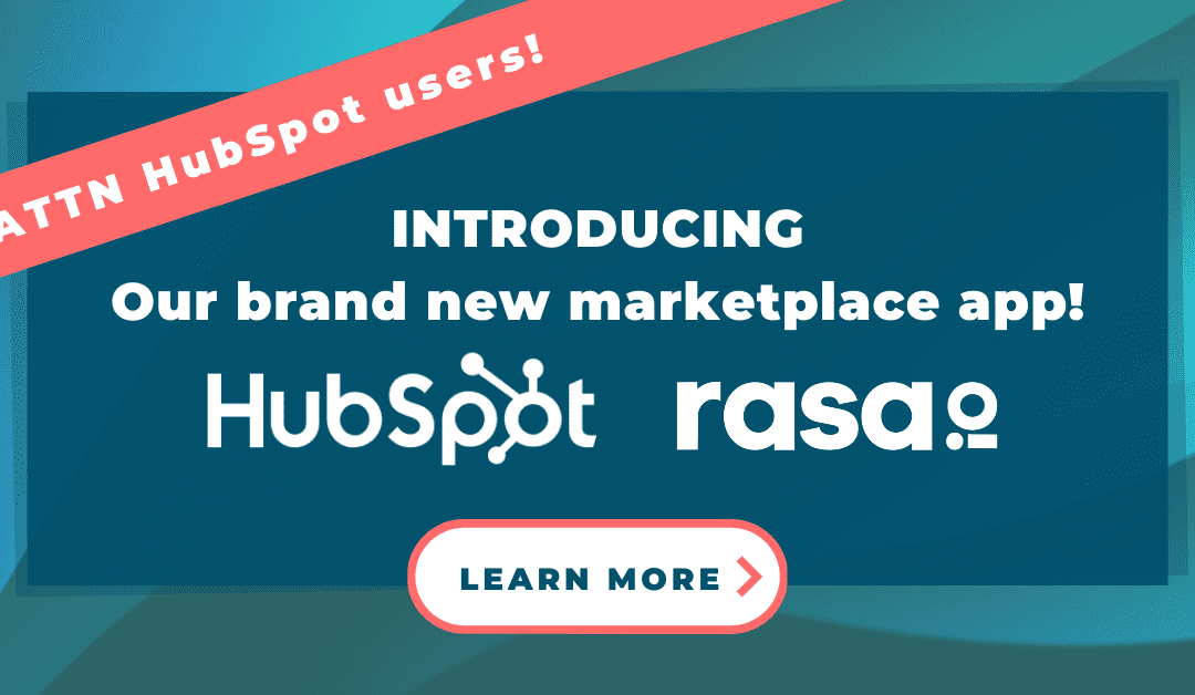 Introducing: Our BRAND NEW app in the HubSpot Marketplace!
