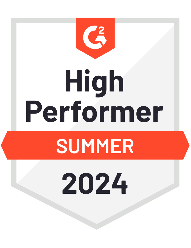G2 Badge - Higher Performer Fall 2023