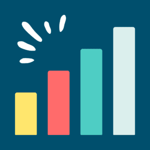 rasaio email marketing colorful graph increasing